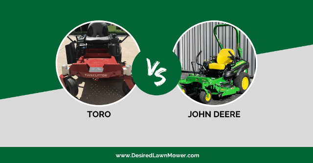 toro vs john deere zero turn mower