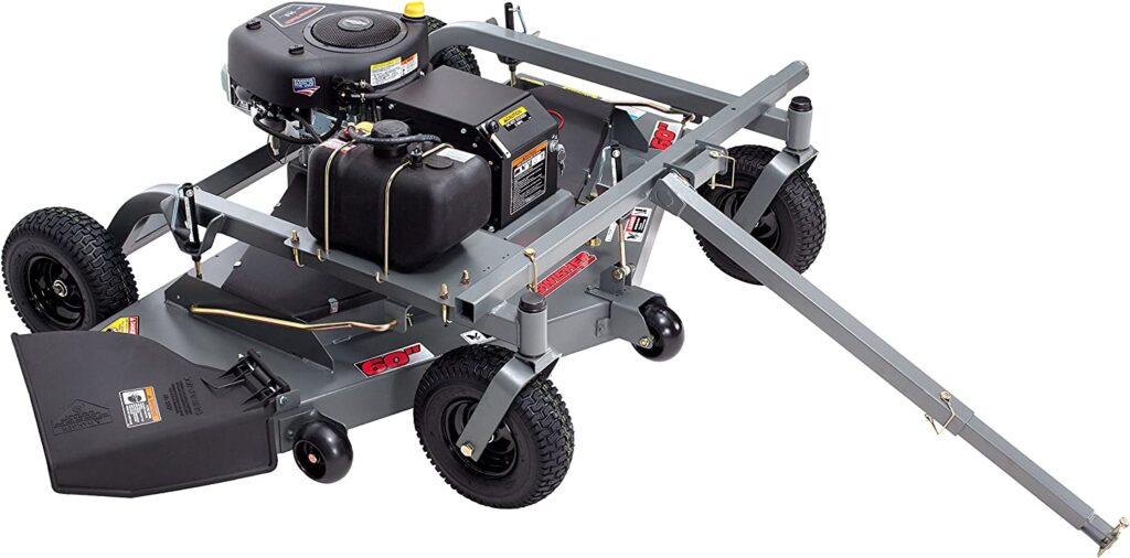 14.5 HP 60-Inch Swisher FC14560BS Electric Start Tow Behind Finish Cut Mower