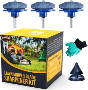 Lawn Mower Blade Sharpener from Grizzly Lawn Gear