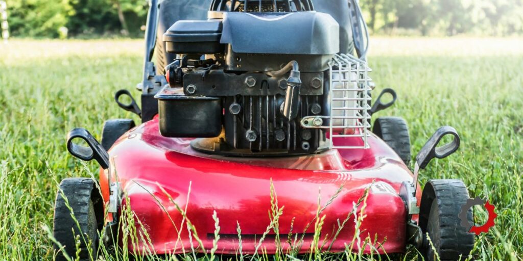 Lawn mower acts like it's running out of gas.