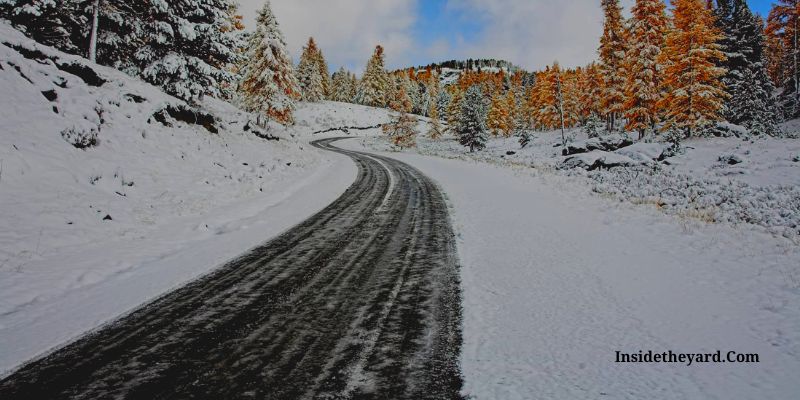 snow blower or plow for a gravel driveway