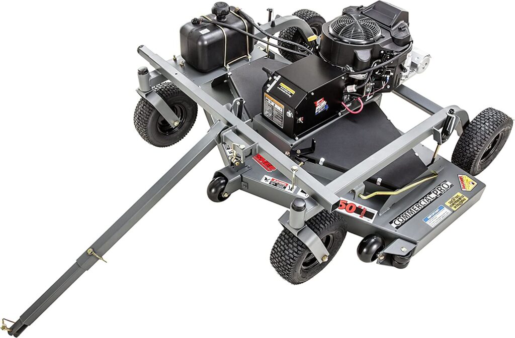 Swisher FC14560CPKA 14.5 HP 12V Kawasaki 60" Commercial Pro Trail Mower Trailmower, Gray