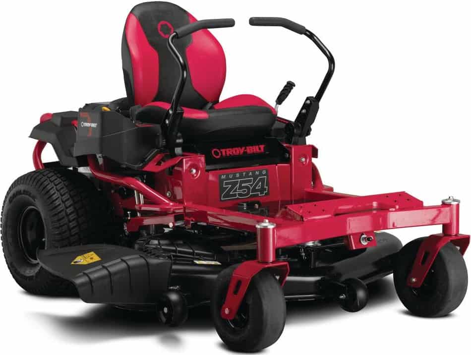 troy bilt mustang zero turn mower